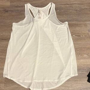 Lululemon Athletica White Tank Top